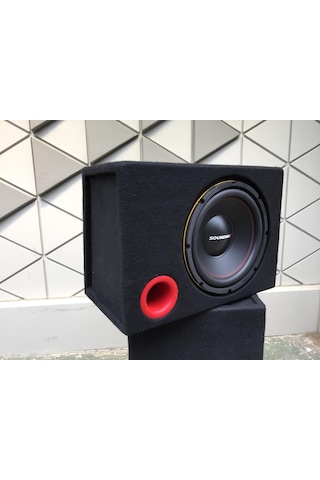 Soundmax Sx-fc12 30 Cm 1500 Watt Kabinli Subwoofer Bas