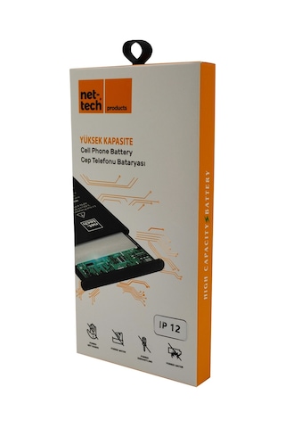 Teknonet Apple Uyumlu iPhone 12 Nettech Batarya