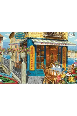 Ks Puzzle 1500 Parça Ristorante Vecchia Urbino