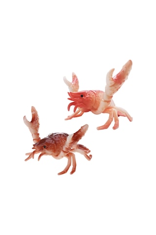 Ganzhoushop Japonca Yaratıcı Sevimli Istakoz Kalemlik Ağırlık Kaldırma Istakoz Kalemlik Braket Depolama Rafı Hediye Kırtasiye Kırmızımavi