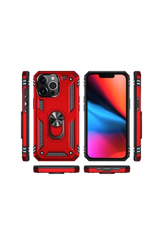 Apple Uyumlu iPhone 13 Pro Uyumlu Zore Vega Kılıf-rose Gold Rose Gold -