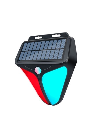 Ccgloball Güneşli Titreşimli Uyarı Lambaları 129db Alarm Ip65 Su Geçirmez Siyah