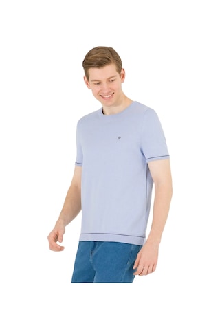 U.S. Polo Assn. Erkek Triko T-shirt Mavi