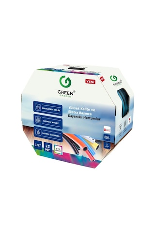 Greengarden Lebedos 151230 Silikon Bahçe Hortumu 1/2-30 Mt
