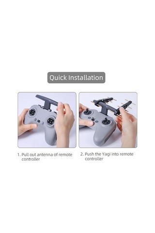 Didadodo Djı Fpv Kumanda 2 İçin 5.8ghz Yüksek Güçlü Yagi Anten Sinyal Güçlendirici - Uzun Menzil