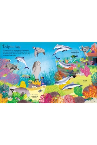 First Sticker Book Coral Reef - Usborne Publishing