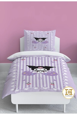 Dijital Baskı Kuromi Desen Nevresim