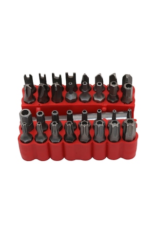 Springsun 33 Parça Elektrikli Somun İmaci Ucu Seti, Manyetik Uzun Bağlantı Çubuğu, 6.35mm 1/4" Uç Çapı, Elektrikli/el/pnömatik Somun İmaclarına Uygun