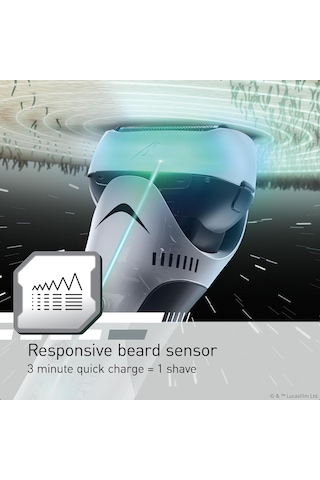 Panasonic ES-SWLT2-W Star Wars Stormtrooper Elektrikli Tıraş Makinesi