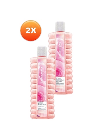 Avon L'amour Sunrise Gül Ve Kehribar Kokulu Banyo Köpüğü 2 x 500 ML