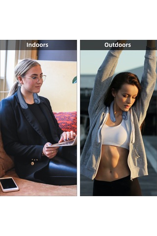 Kangvka Usb Şarjlı Boyun Fanı - 360 Soğutma, Sessiz Çalışma, Taşınabilir Tasarım, Mavi