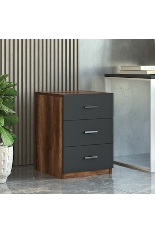 Robin Home Verona C Ofis 3 Lü Keson Barok- Gri