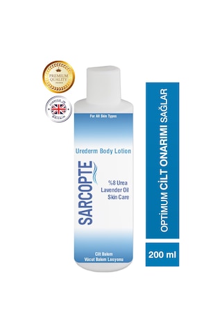 Sarcopte Urederm Yoğun Nemlendirici Onarıcı Ve Yatıştırıcı Bakım Kremi 200 ML