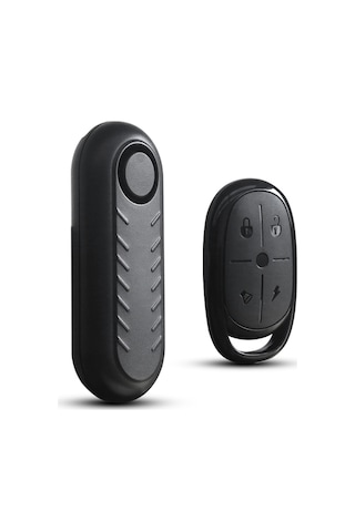 Geeksen 110db Titreşim Sensörlü Su Geçirmez Alarm Sistemi - Bisiklet, Motorsiklet, Golf Arabası İçin Uzaktan Kumanda İle Güvenlik Aksesuarı Zxc400d