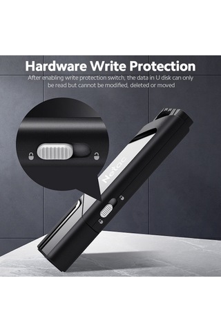 Springsun Netac U336 Usb 3.0 Bellek Diski 16gb - Siyah, Hızlı Okuma/yazma, Virüsten Koruma, Yanlış Silme Engeli