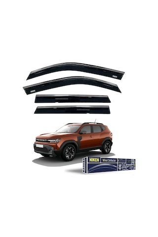 Dacia Duster Krom Çıtalı Cam Rüzgarlığı 2024-