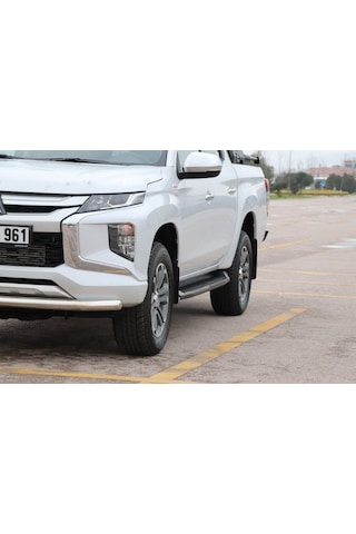 Mitsubishi L200 2007-2019 Off Road Yan Basamak Side Steps Aqm4w