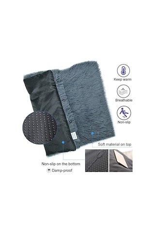 Vkemall "yumuşak Kedi Battaniyesi - Kaymaz Tabanlı, Isıtmalı Evcil Hayvan Yatağı 4 Renk, 4 Boyut "