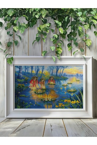 Rıolıs Yıldızlı Gece 40x30cm Nakış Kiti 2235 237301334