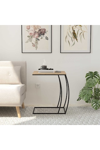 Profile C Sehpa - Florida Meşe 50x62x35 Cm