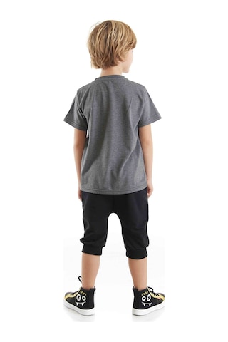 Denokids Summer Fun Erkek Çocuk T-shirt Kapri Takım Çok Renkli