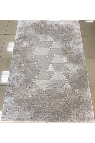 Merinos Halı Ritim 73340 071 Serisi Salon Oturma Yatak Odası Halısı Kahverengi - Bej