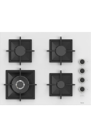 Ferre Steamart-Fryart Serisi Beyaz Ankastre Set SC406-WFA - QEP64CB - D078