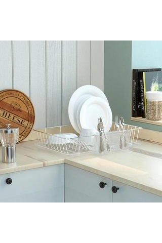 Geseus Home Tek Katlı Tabaklık Bulaşıklık Krom Kb003k Krom