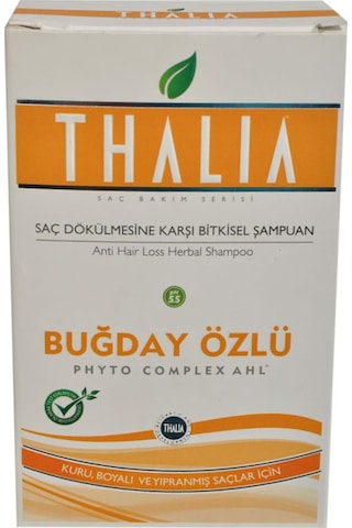 Thalia Buğday Özlü Saç Dökülmesine Karşı Kuru Boyalı ve Yıpranmış Saçlar için Şampuan 300 ML