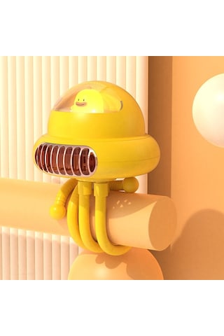 Scroıng Head Stoller Fan Yapraksız Ahtapot Sessiz Taşınabilir Mini Fan, Boyut:normal Versiyon Pembe