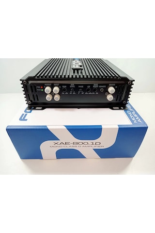 For-x Mono Amfi For-x Xae-800.1d Bass Anfisi 800 Rms Bass Kontrollü Mono Anfi
