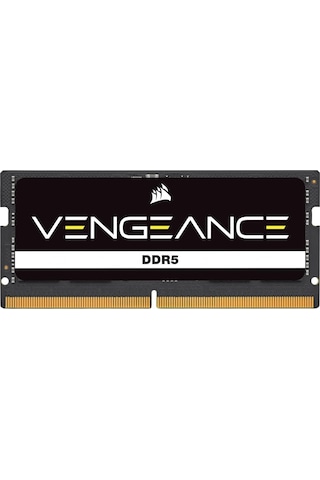 Vengeance Sodımm Ddr5 Ram 16gb 1x16gb 5600mhz Cl48 Intel Xmp Icue Uyumlu Bilgisayar Belleği - Siyah Cmsx16gx5m1a5600c4