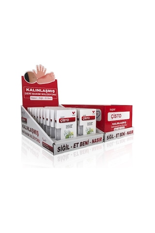 Çisto Kalınlaşmış Deri Bakım Solüsyonu 1ML