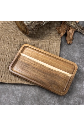 Naturalove Akasya Sunum Tabağı - Dikdörtgen
