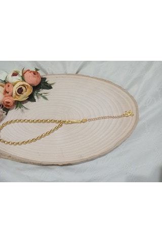 Golden Takış Şık Kaplama Parlak Tesbih Altın