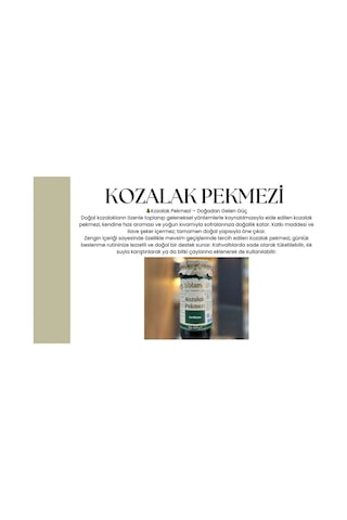 Kadirlihazarbey Kozalak Pekmezi 620 Gr