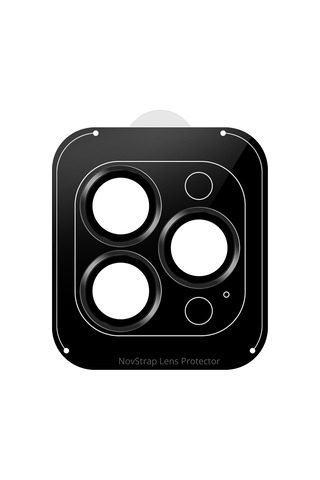 Novstrap Apple Uyumlu iPhone 16 Pro Max / 16 Pro İle Kamera Koruma Lens Koruyucu Cam Uygulama Aparatlı