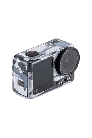 Djı Osmo Action Protective Camera Koruyucu Kamera Çıkartması Decal Mavi