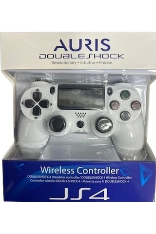 Kol Joystick Ps4 Analog Titreşimli Bluetooth Auris Ars-js4 Beyaz