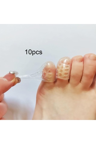 Suntek 10x Silikon Ayak Parmak Koruyucuları Koşu Yürüyüşü