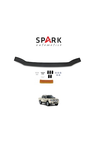 Nissan Skystar 2001-2012 Yılları Arası Ön Kaput Rüzgarlığı 3mm Siyah