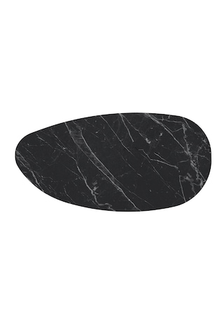 Nora Mdf Ahşap Orta Sehpa - Siyah Mermer Desen