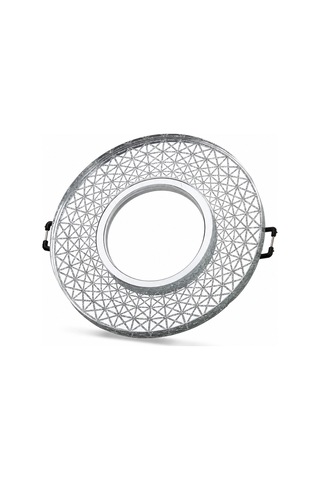 1 Adet Noas Yl65 1767 İris Led Çerçeveli 4000k Yuvarlak Kristal Cam Spot Gu10 Duy Çok Renkli