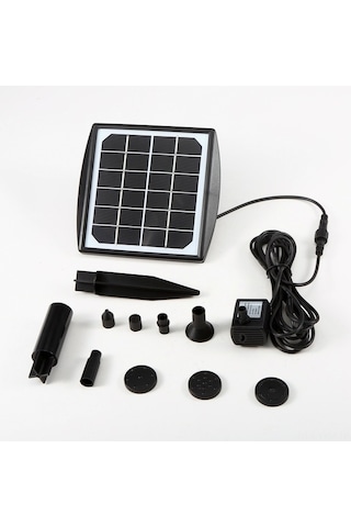 Dancemonkey Güneş Enerjili Çeşme Pompası - Balık Tankı & Bahçe Havuzu İçin