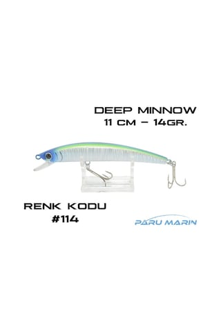 3410 Deeplure Deep Minnow 110Mm 14Gr Renk: 114 (522288501)