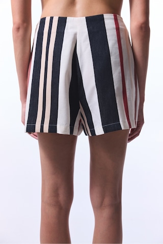 Penti Shay Striped Etnik Desenli Mini Şort