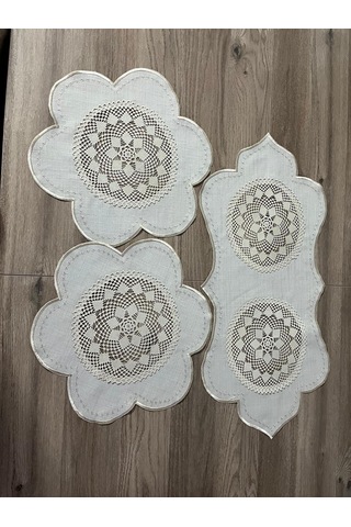 Yatak Odası Örtüsü Takımı Cappuccino