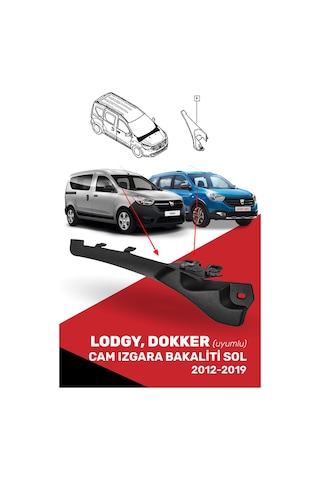 Cnd Lodgy Dokker Cam Izgara Bakaliti Sol - 668224513r
