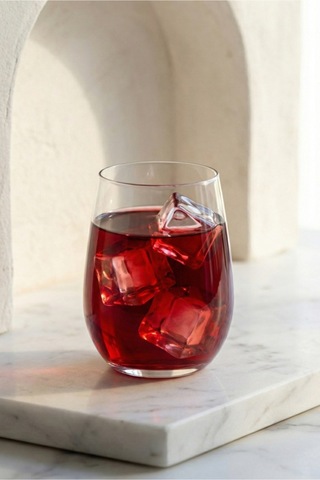 Lav Gaia Cam Goblet 6'lı 590 ml (Kırmızı Şarap Kadehi , Kokteyl Bardağı )