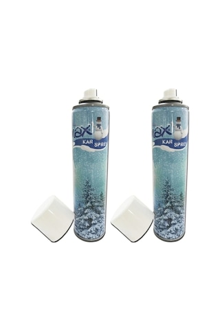 Eriyen Yapay Kar Spreyi Parti Çam Ağacı Köpüğü 200ml Yılbaşı, Kına, Düğün, Nişan, Sünnet, 2 Adet